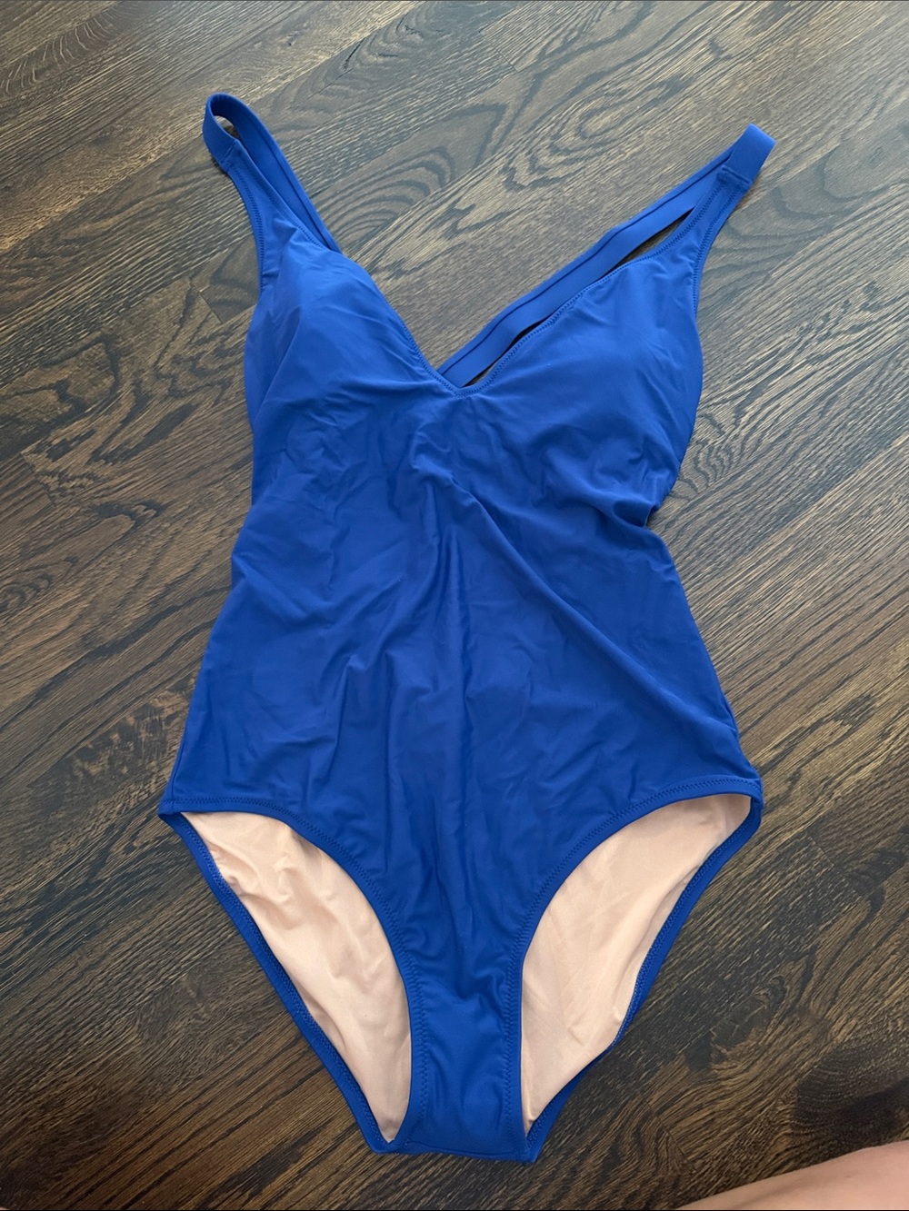 J. Crew Royal Blue One-Piece Swimsuit